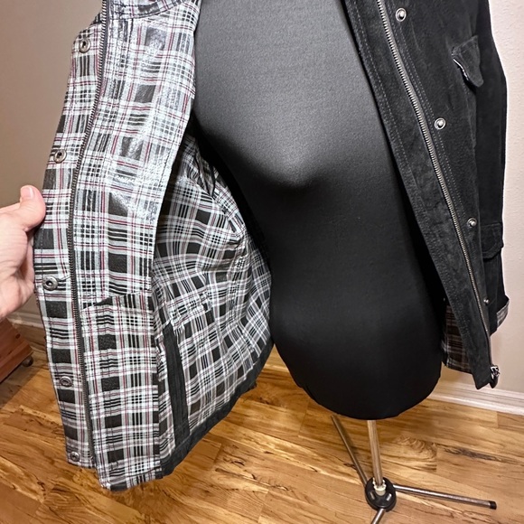 Black Suede Women's Jacket Size XL , Charter Club ,Business Casual,Dress Jacket - Picture 6 of 9